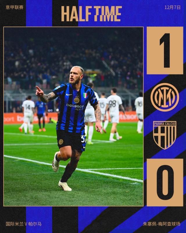 开云体育下载-【意甲】巴雷拉破门达米安乌龙，国米主场3比1帕尔马